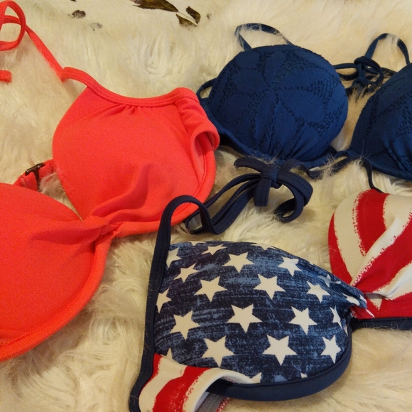 3PK NWOT Bikini top Small - Picture 2 of 4